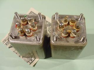 Sylvania matched pair 26865 OUTPUT TRANSFORMER for tube amp project 
