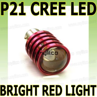 REAR FOG LIGHT   CREE RED LAMP LED CAR BULB 12V 382 P21W MAZDA RX8