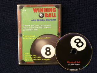 WINNING 8 BALL WITH BOBBY BURNETT INSTRUCTIONAL DVD MASTER YOUR 8 