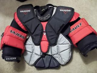 YOUTH LARGE VAUGHN GOALIE CHEST PAD GOOD CONDITION
