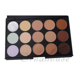   Pro 15 color Eyeshadow Camouflage Concealer Palette Makeup Salon #37