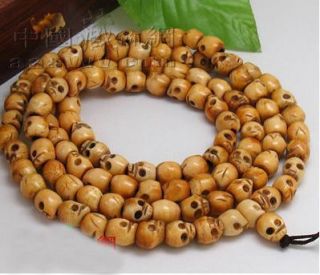 skull prayer beads in Buddhism