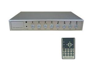 Channel Video Quad Processor 4 CH Security Camera Surveillance 