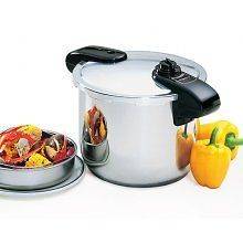   Quart 7.6 Liters Stainless Steel Pressure Cooker  NEW