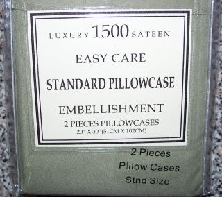 Brand New Pillowcases 2 Pack Your Choice of Standard or King Size