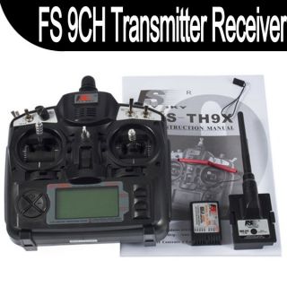 4GHz 9 CH Radio Control RC Transmitter & 8CH Receiver