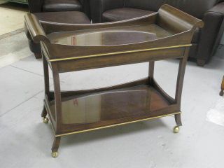 CUSTOM MADE TEA CART OR SERVER FOR RESTORATION PROJECT UPCYCLE