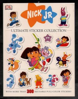 Nick Jr. Ultimate Sticker Collection   NEW   Dora, Diego, Blue 