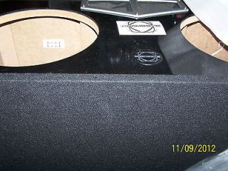 Bassworx 12 inch in Dual 2 Ported Subwoofer Box HPR212G Black   NEW