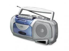 COBY BOOMBOX RADIO CASETTE RECORDER CX144