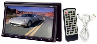   Double DIN TFT Touch Screen DVD CD  USB SD MMC AM FM iPod Connector