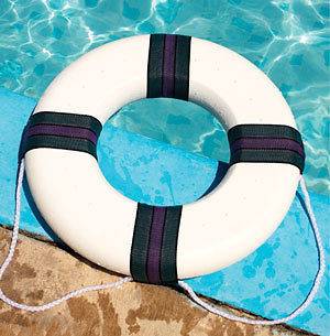 Swimline 9870 Swimming Pool Premium Pool Safety Ring Buoy Float
