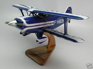 2B Aviat Pitts Special S2B Airplane Wood Model Small
