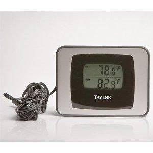   OUTDOOR DIGITAL LCD THERMOMETER TEMPERATURE GAUGE STAND OR WALL MOUNT