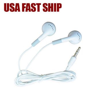 Earbud Earphone Headphone for i Pod nano  MP4 White