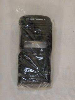 Motorola Waris Black Front Cover Housing for HT1250 Portable Model 
