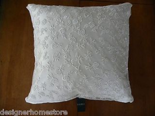 Ralph Lauren Romantic Traveler Embroidered Decorative Bed Pillow