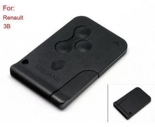 Replacement Case Shell Cover for Renault Megane Scenic 3 Button Key 