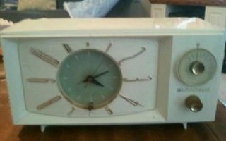 Vintage Westinghouse Clock Radio Model H 526T5A AM