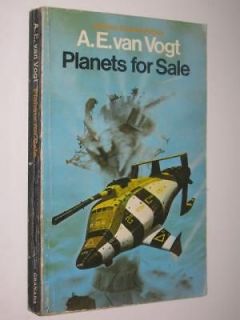PLANETS FOR SALE ~ SIGNED by A.E. VAN VOGT ~ PBO ~ EX.COND