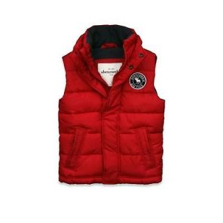   abercrombie & fitch kids By Hollister Gilet Vest Buell Mountain Red