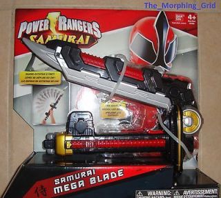   Power Rangers Samurai Deluxe Mega Blade sword w/ sounds & action