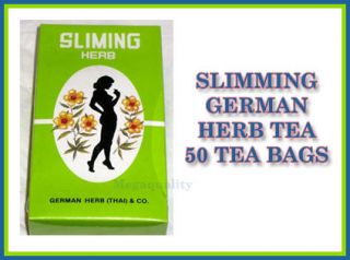 SLIMMING GERMAN HERB SLIMING TEA BURN DIET SLIM FIT FAST DETOX 