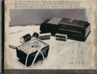 1971 New York Alarm Clock Made into Bomb Found in Safe Deposit Box 
