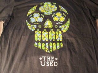 THE USED GRAY BAND T SHIRT BRAND NEW ADULT LARGE PUNK ROCK SOLID 
