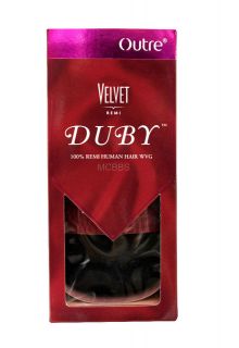 OUTRE VELVET REMI DUBY 100% REMI HUMAN HAIR WEAVE (CHOOSE FROM 6 
