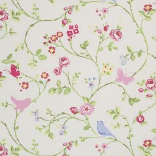   and Clarke floral pattern Oilcloth fabric for tablecloth and crafts