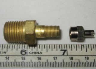  Schrader Air Valve for Water Shrader with valve removing tool Cap