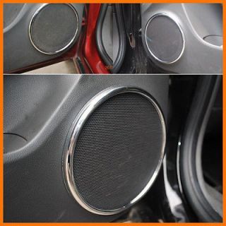   Holden Cruze Door Stereo Speaker Chrome Accent Cover Trim Surround