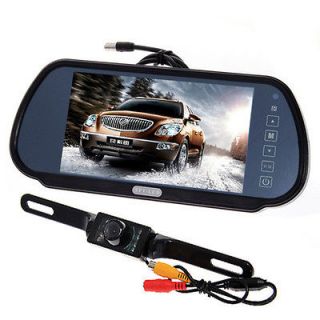 REAR VIEW CAMERA WITH 8 LED AND NIGHT VISION WITH 7 INCH LCD BACK VIEW 