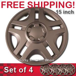 New Set of Replacement Aftermarket Universal 15 inch Hub Caps Wheel 