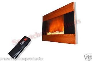   Electric Fireplace Wall Mounted Control Remote Heater firebox S510(C1
