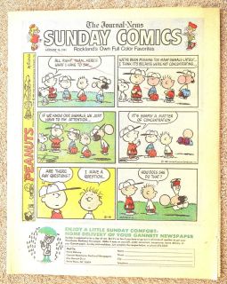 ROCKLAND COUNTY NY JOURNAL NEWS SUNDAY COMICS 8/16 1981 Nancy Dennis 