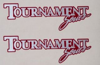 LUND TOURNAMENT SERIES BOAT DECALS (Pair) Decal