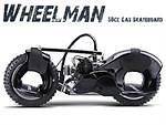 Wheelman 50cc Gas Skateboard Black or White