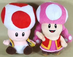 mario brothers plush toys in TV, Movie & Video Games