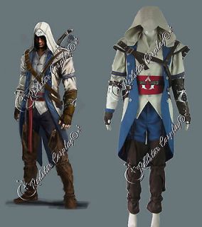   Creed III AC 3 Connor Kenway Revolutionary War Cosplay Costume