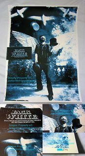 Jack White 2012 Portland Rob Jones limited Silkscreen Poster TMR White 