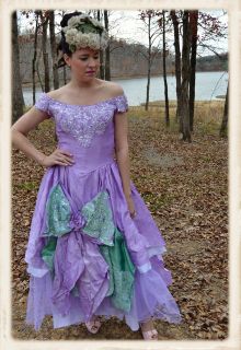 Vintage Lavender ONCE UPON A TIME costume fantasy maiden gown dress
