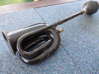   Lucas King of the Road No 38 Triple Twist Bulb Horn Original Condition