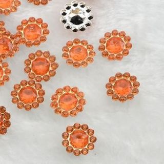 100PCS plastic round sunflowers Appliques/craf​t/Wedding decoration 