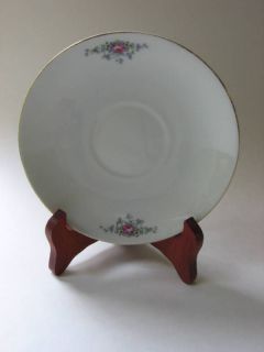 Vintage Bone China Bavarian Teacup Saucer Plate Roses