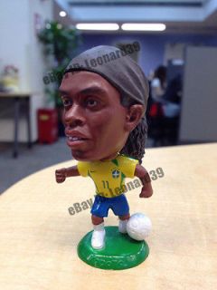Brazil National team Jersey Ronaldinho Detailed Figurine Doll 