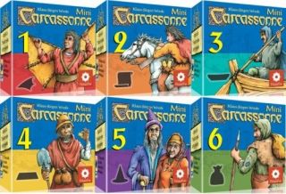 New Carcassonne 6 Mini Extensions board game from Filosofia