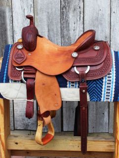 Custom Ranch Cutting/Versat​ility/Cowhorse Saddle16 1/2 by Don Rich 