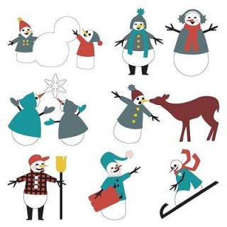   Seasonal Cricut Cartridge (Snowmen, X mas Cards, Festive Treats&More